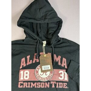 Alabama Crimson‎ Tide Hoodie Men's Small NCAA Conference Pullover Black NWT